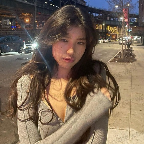 hannah kae grey top - Picture 3 of 3